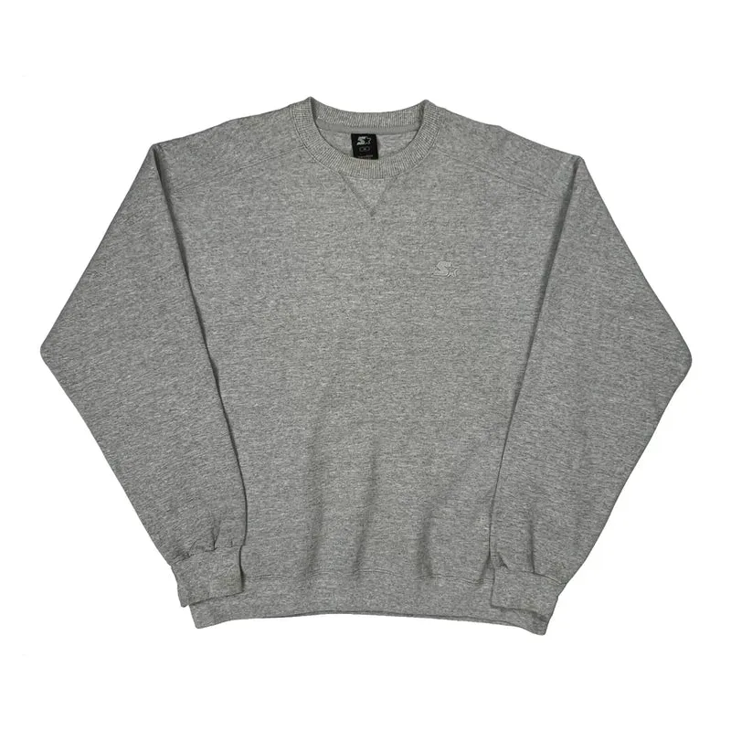 Starter Sweatshirt - Medium Grey Cotton Blend