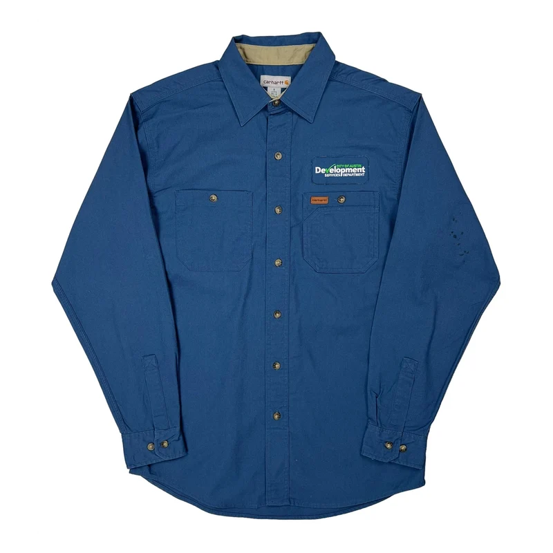 Carhartt Shirt - Medium Blue Cotton
