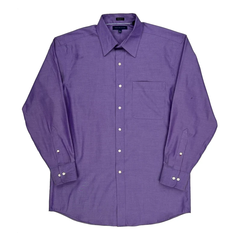 Tommy Hilfiger Shirt - Medium Purple Cotton