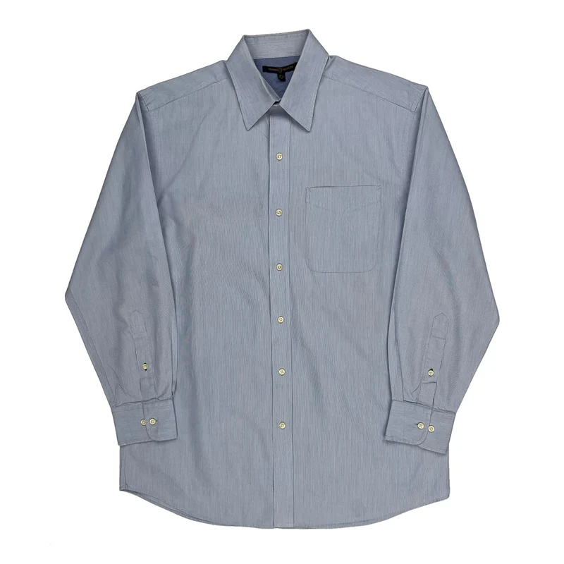 Tommy Hilfiger Shirt - Medium Blue Cotton