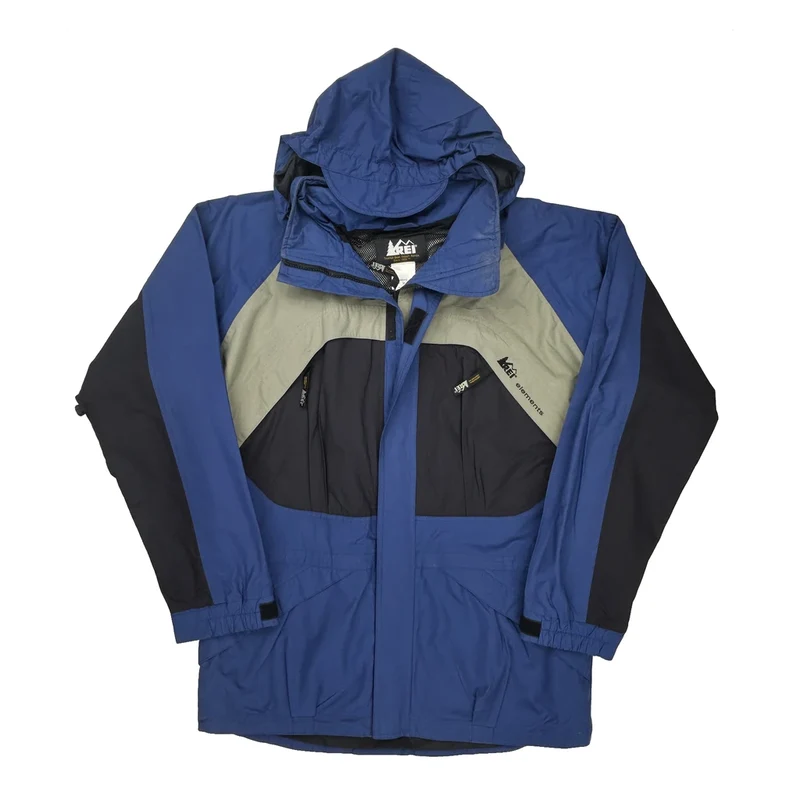 Rei Ski Jacket - Medium Blue Polyester