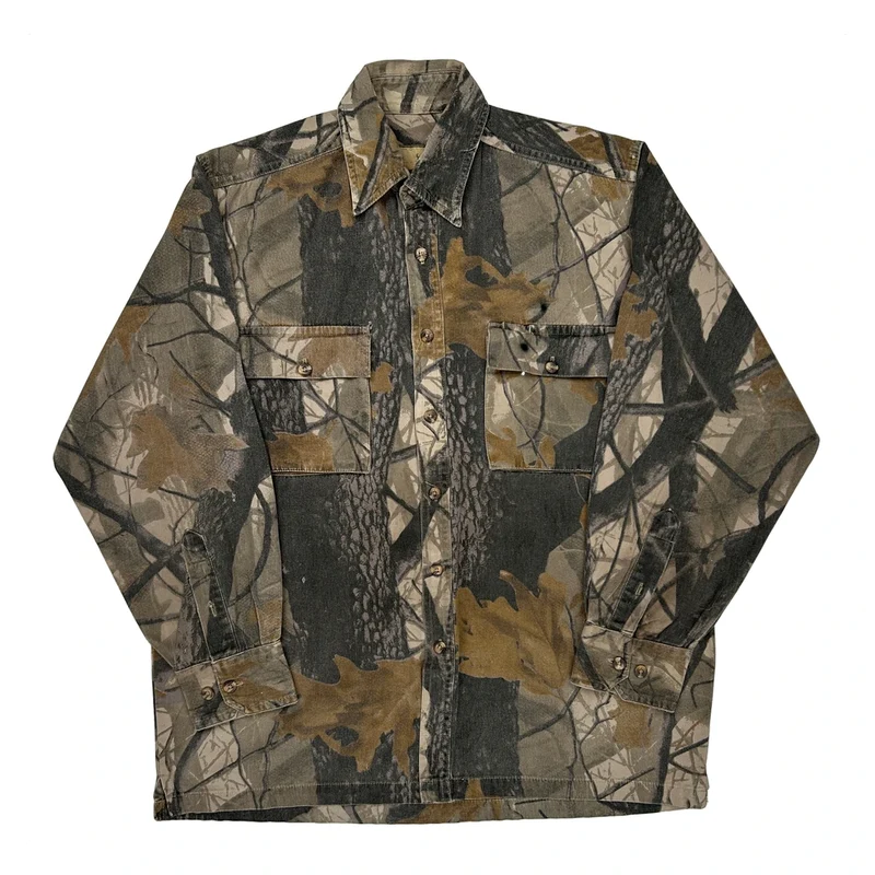 Merrill & Forbes Camo Shirt - Medium Camo Cotton