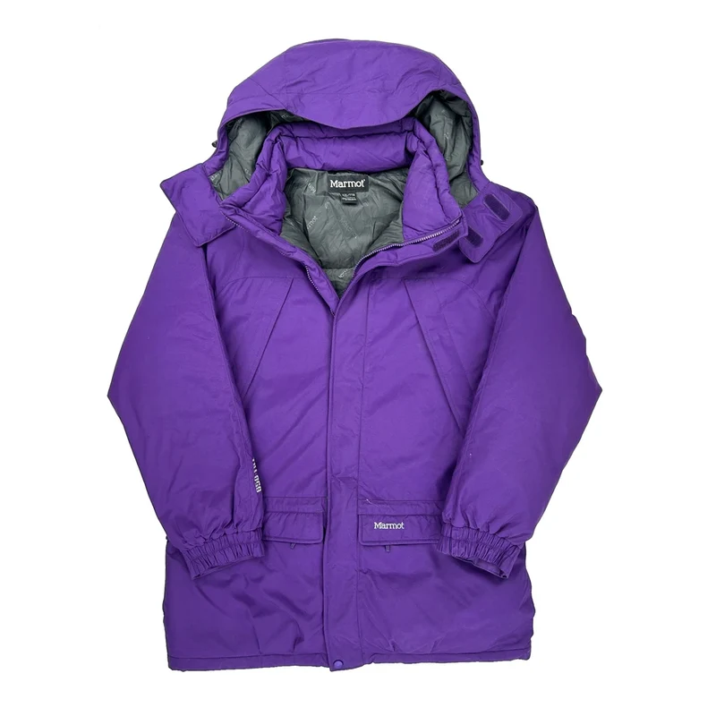 650 Fill Marmot Yukon Jr. Ski Jacket - 2XL Purple Polyester
