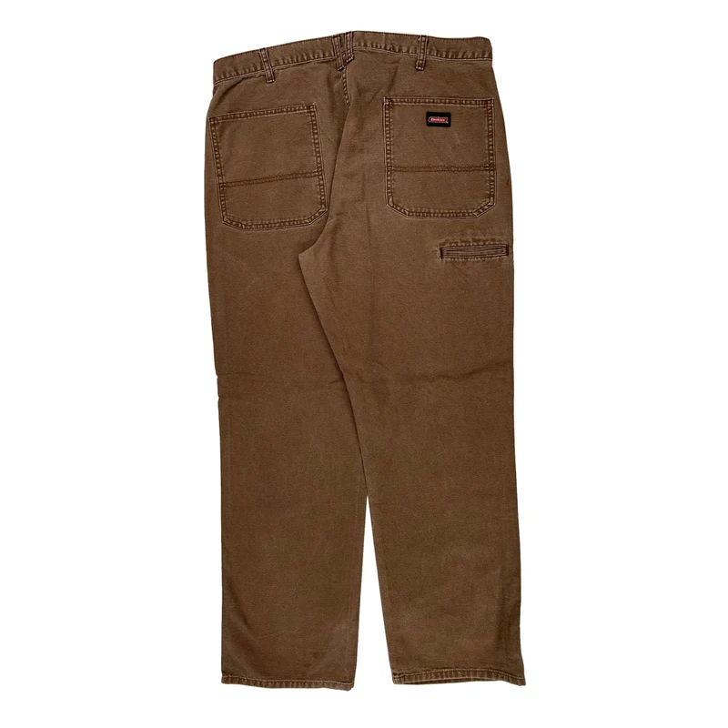 Dickies Pants - 36W 32L Brown Cotton