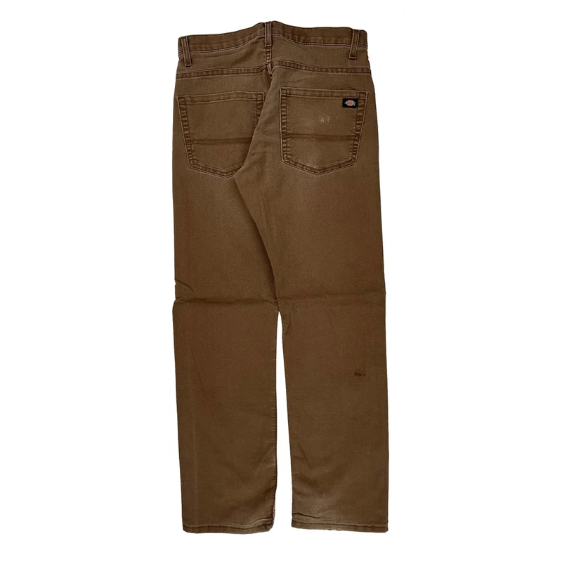 Dickies Pants - 31W 30L Brown Cotton Blend