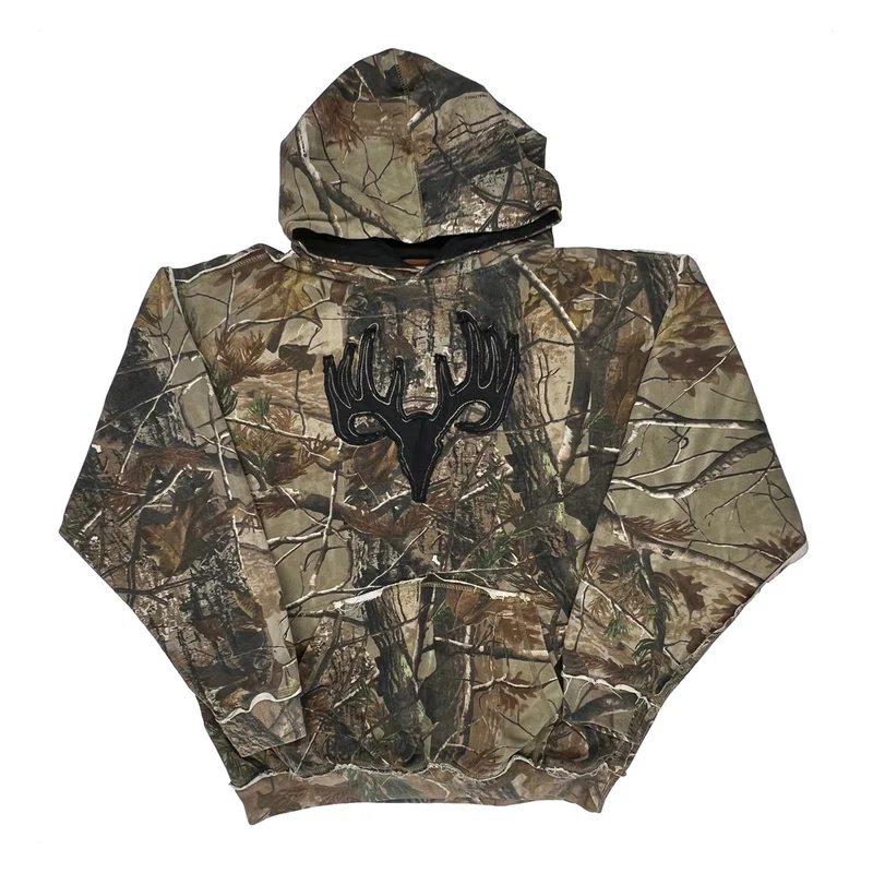 Points North Camo Hoodie - XL Camo Cotton Blend