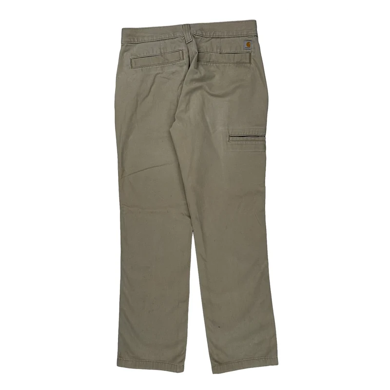 Carhartt Pants - 30W 29L Khaki Cotton