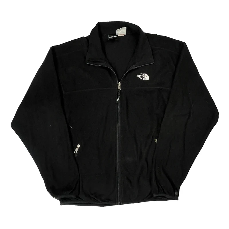 The North Face Fleece Jacket - Large Black Polyester