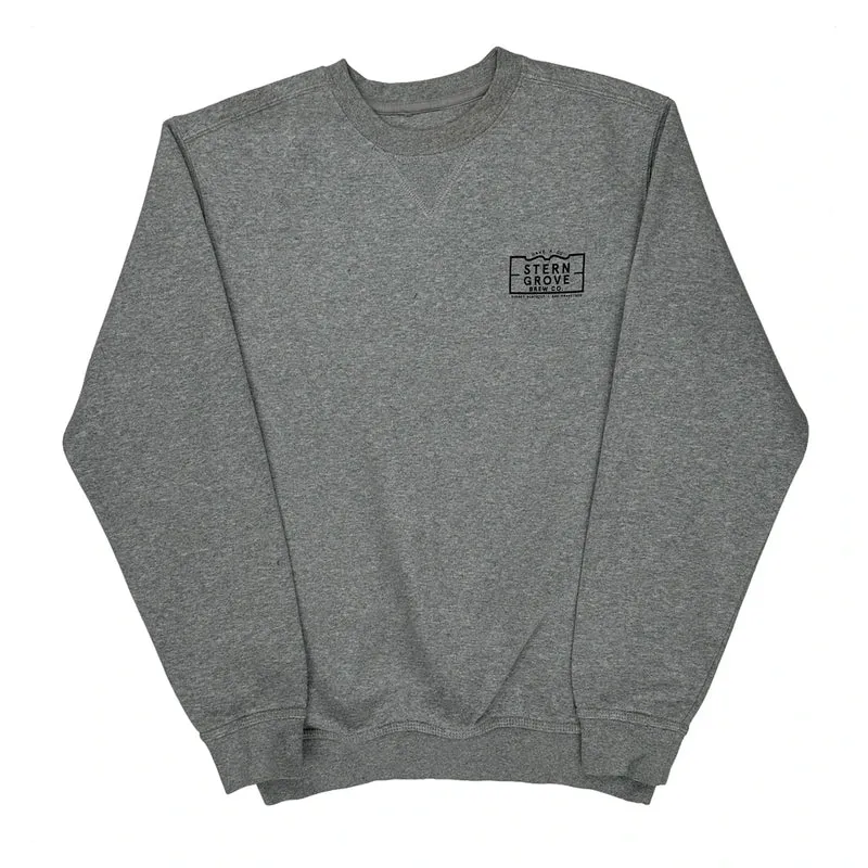 Sunset District Carhartt Graphic Sweatshirt - Small Gray Cotton