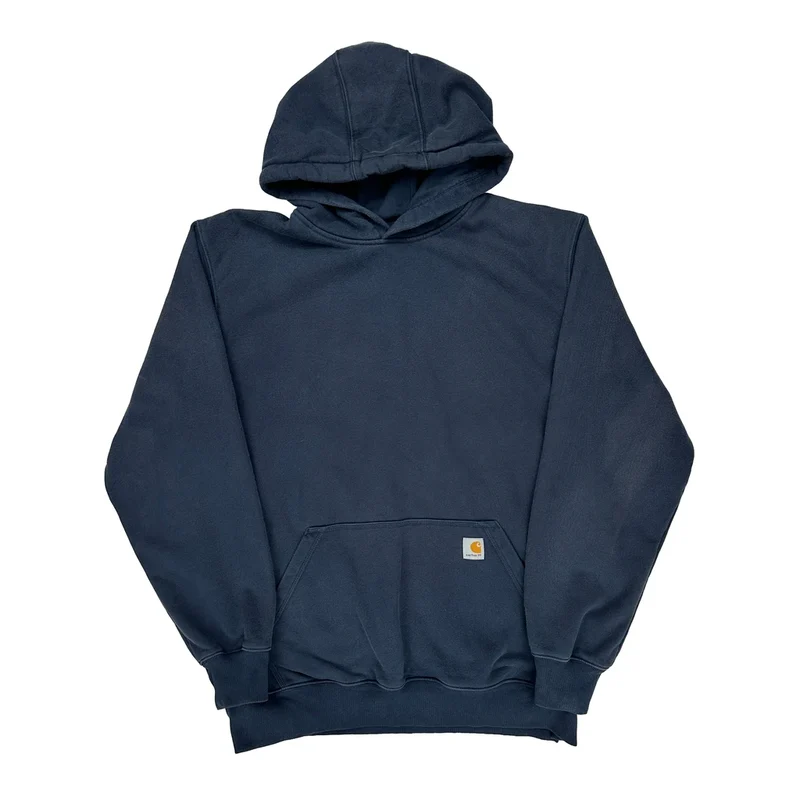 Carhartt Hoodie - XL Navy Cotton