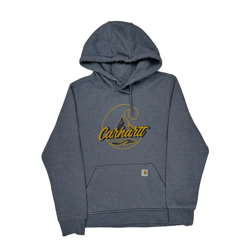 Carhartt Hoodie - Large Gray Cotton