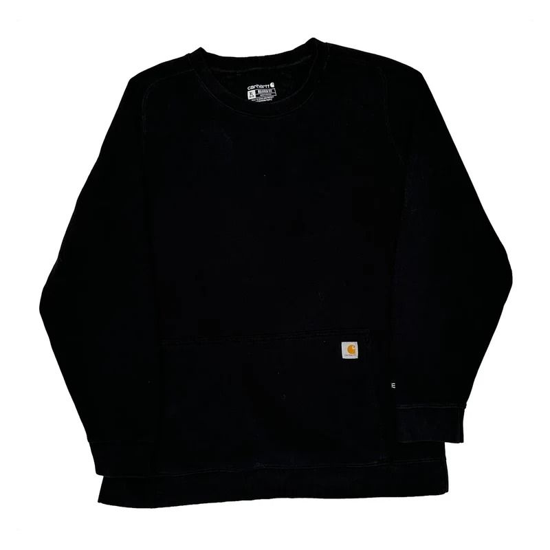 Carhartt Sweatshirt - XL Black Cotton