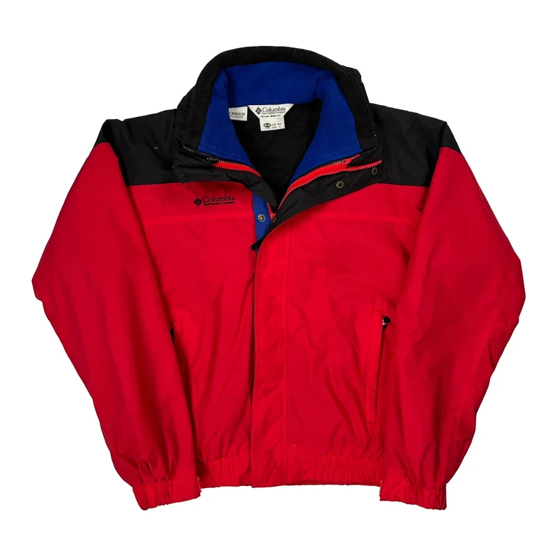 Age 18-20 Columbia Ski Jacket - Large Red Polyester