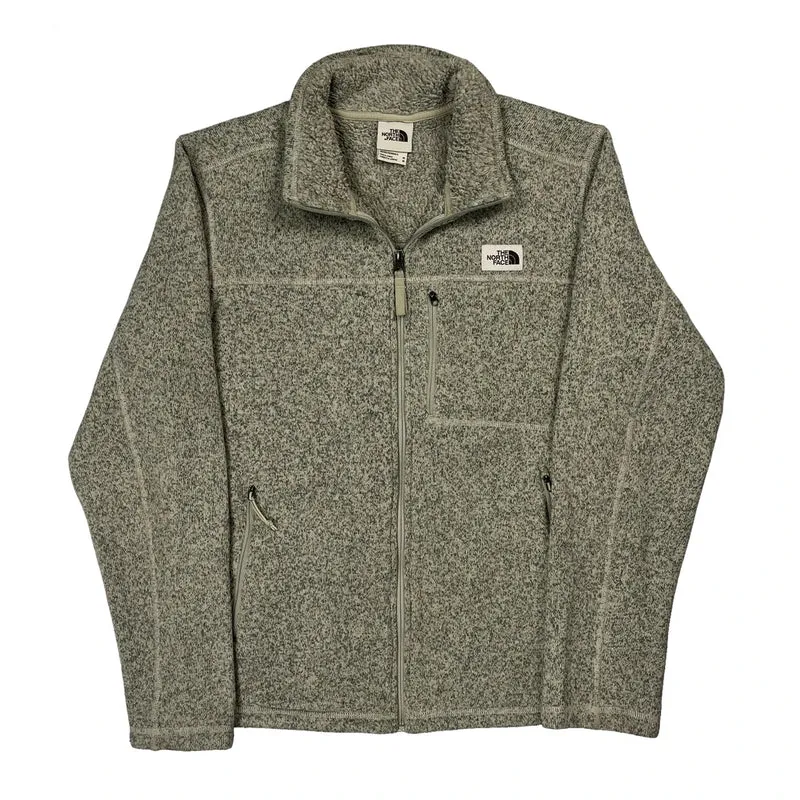 The North Face Fleece Jacket - Medium Gray Polyester