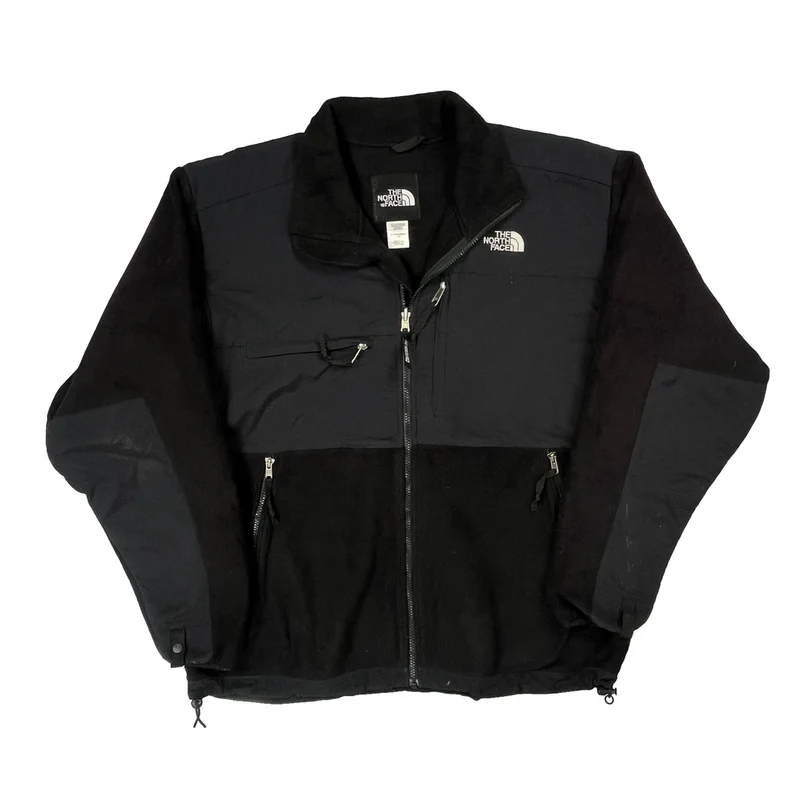 The North Face Denali Fleece Jacket - Large Black Polyester