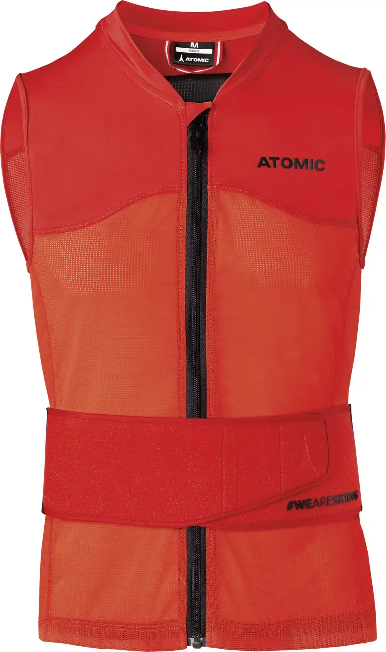 Atomic Live Shield Amid Lite Vest Red