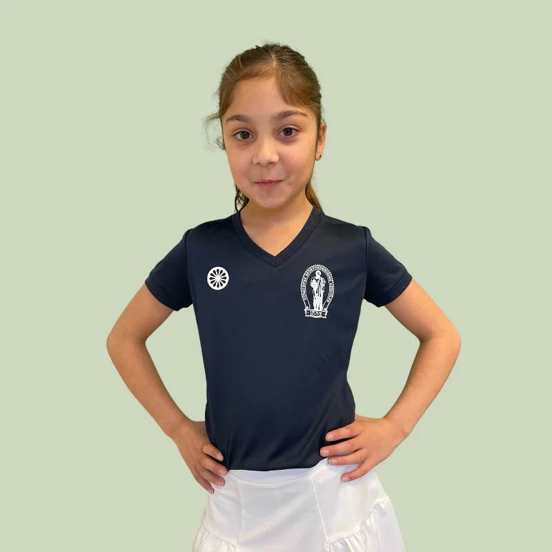 Hercules Kadiri Girls Performance Tee Navy