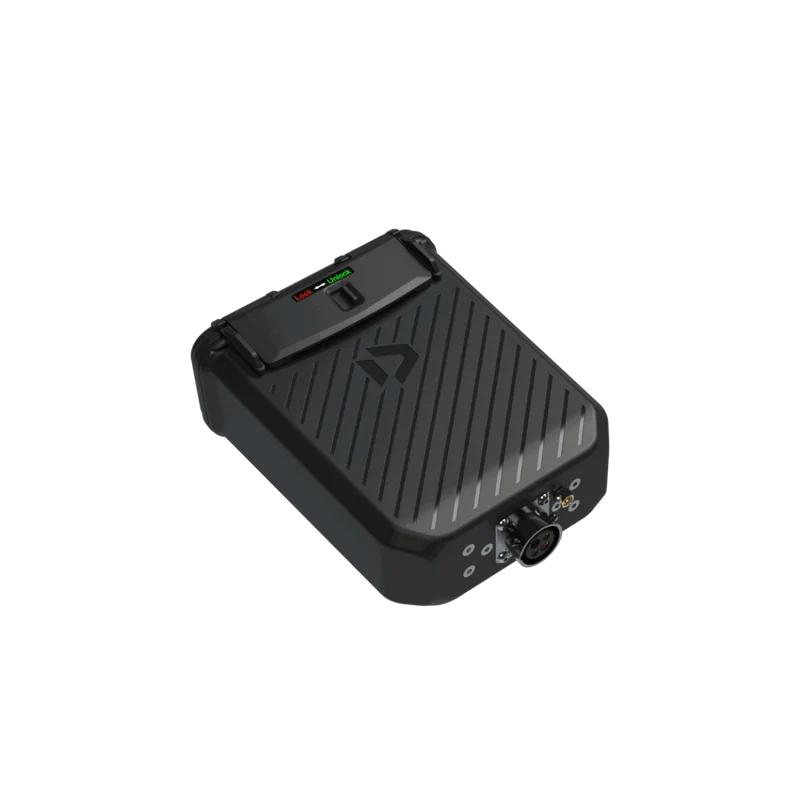 Battery box with antenna plug