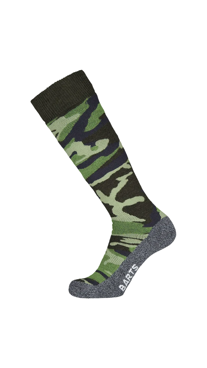 Barts Skisokken Camo Groen