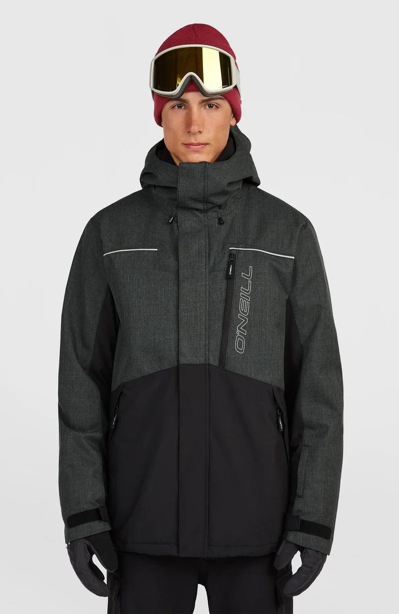 FWC'Cruz Melange wintersportjas | Black Out Colour Block