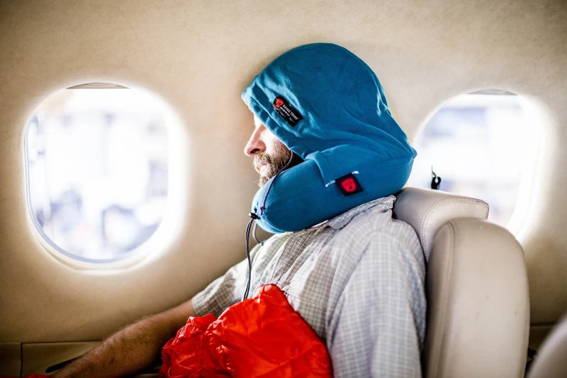 Grand Trunk Hooded Travel Neck Pillow