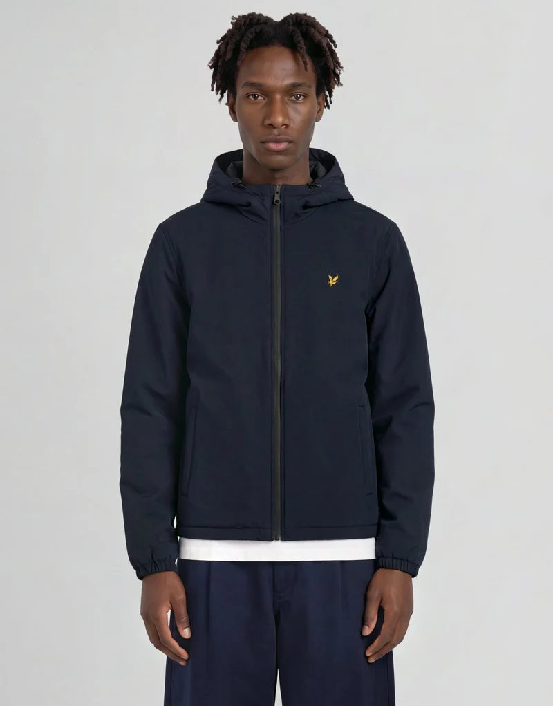 Padded Technical Windbreaker Jacket