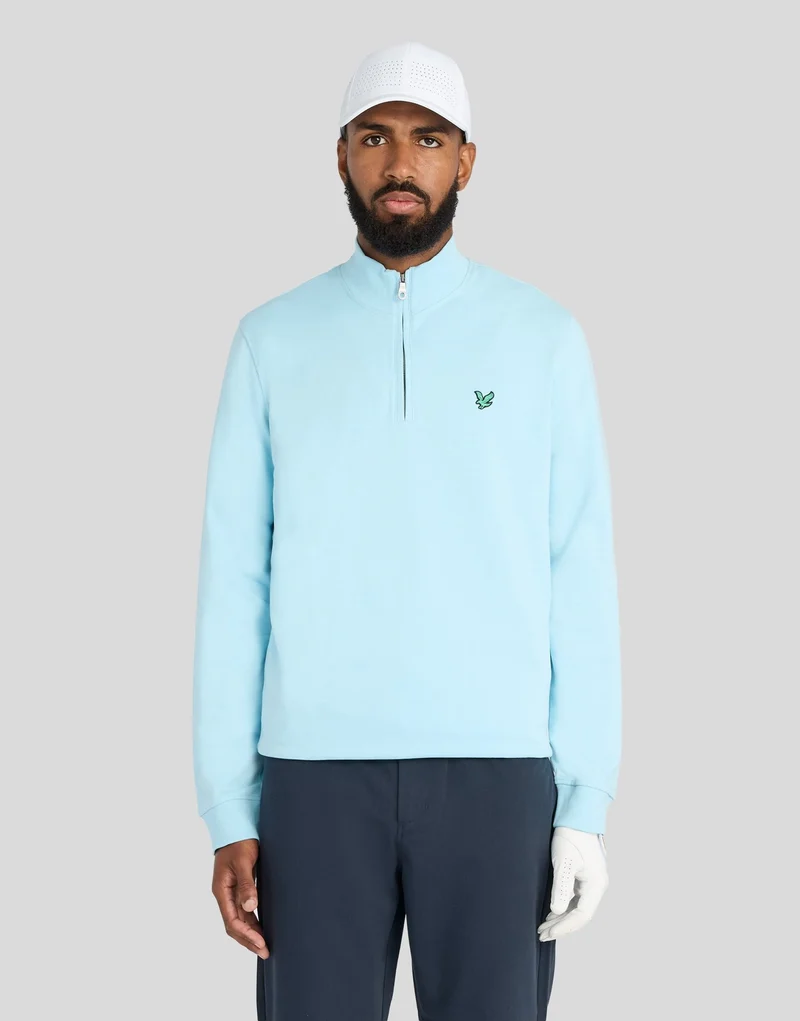 Green Eagle Cotton 1/4 Zip Midlayer