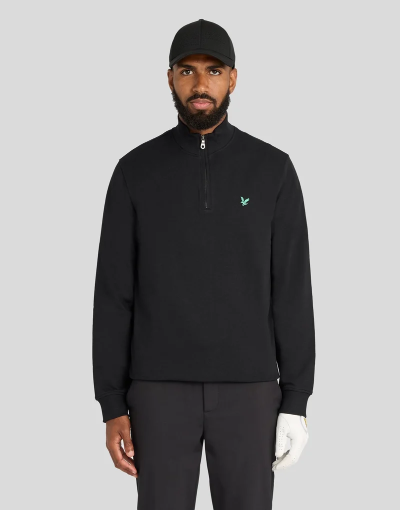 Green Eagle Cotton 1/4 Zip Midlayer