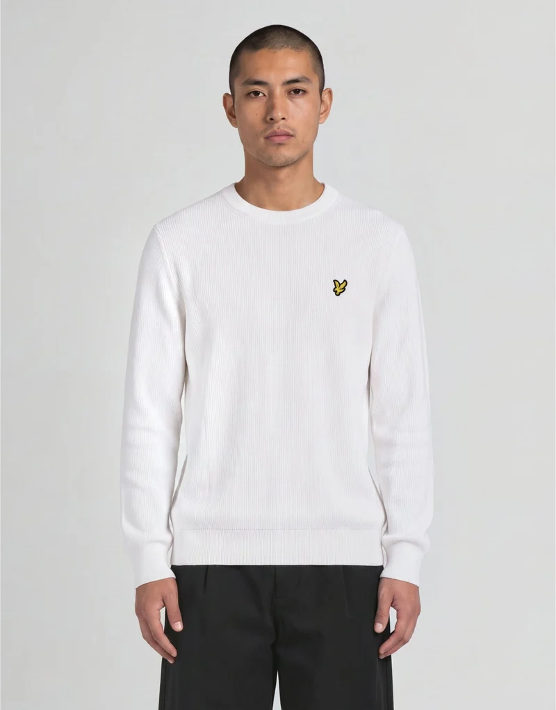 Glow Reactive Relaxed Crew Neck Jumper