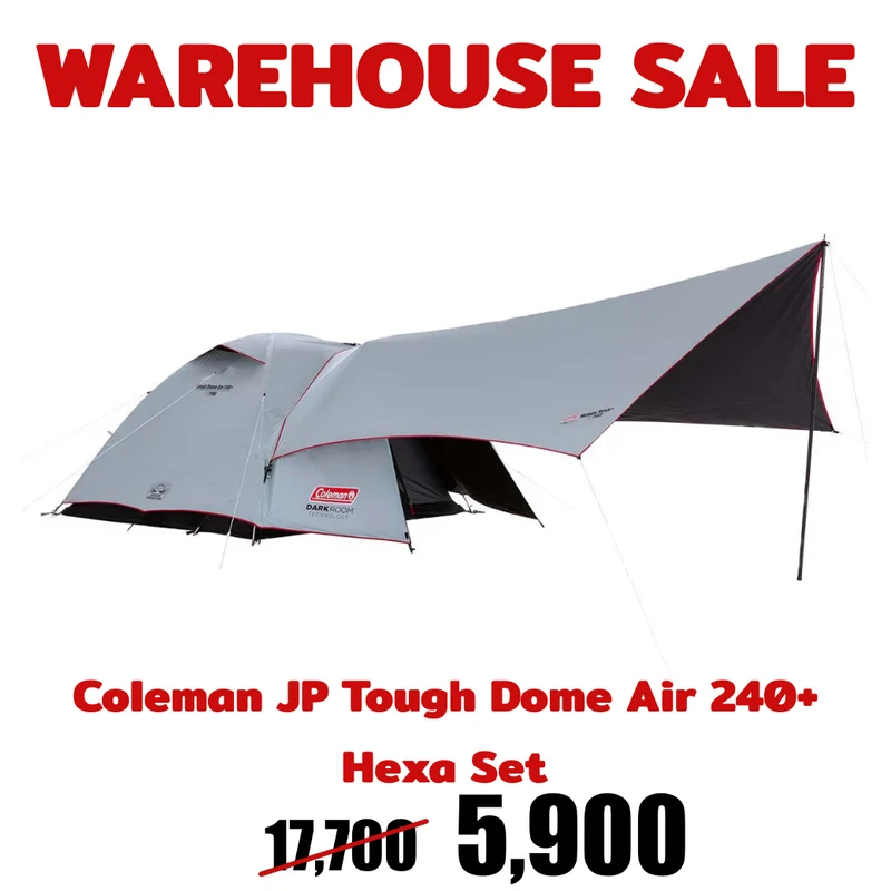 WHS Coleman JP Tough Dome Air 240+ Hexa Set 39088