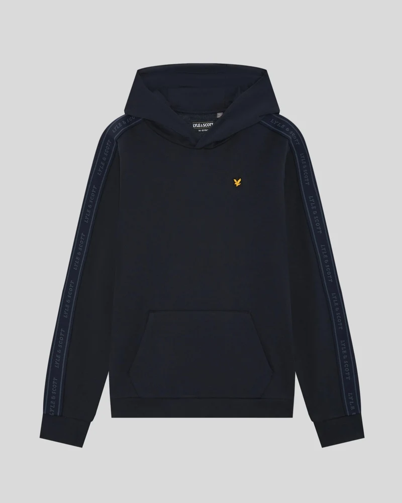 Cotton Jacquard Tape Hoodie