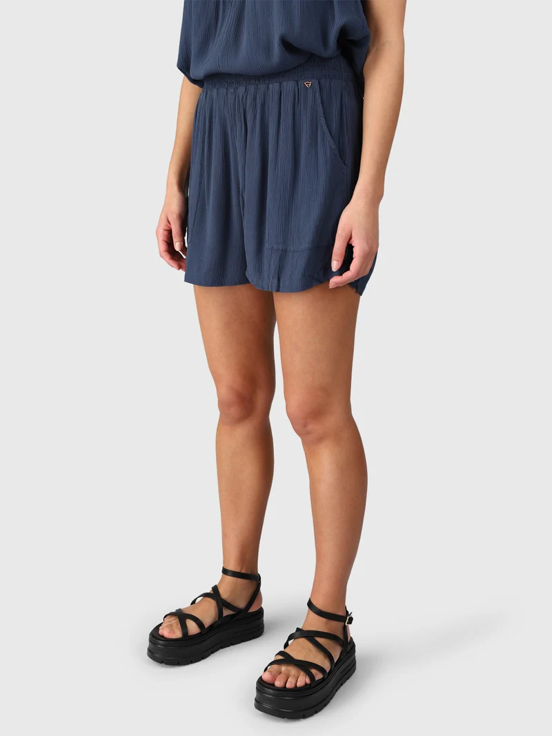 Essia Women Swim Shorts | Indigo Blue