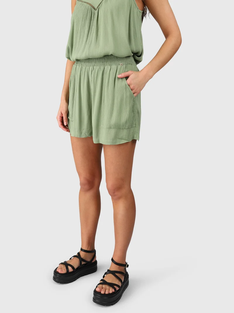 Essia Women Shorts | Eucalyptus