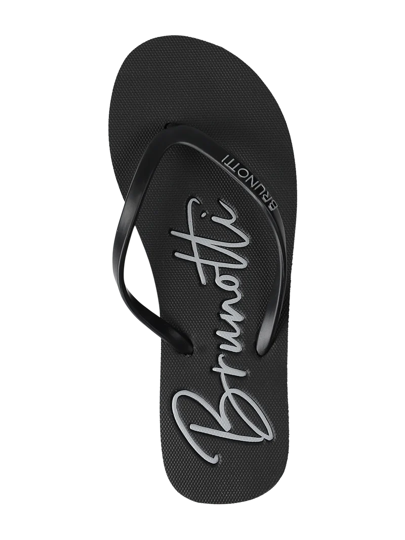 Logo Women Flip Flops | Black