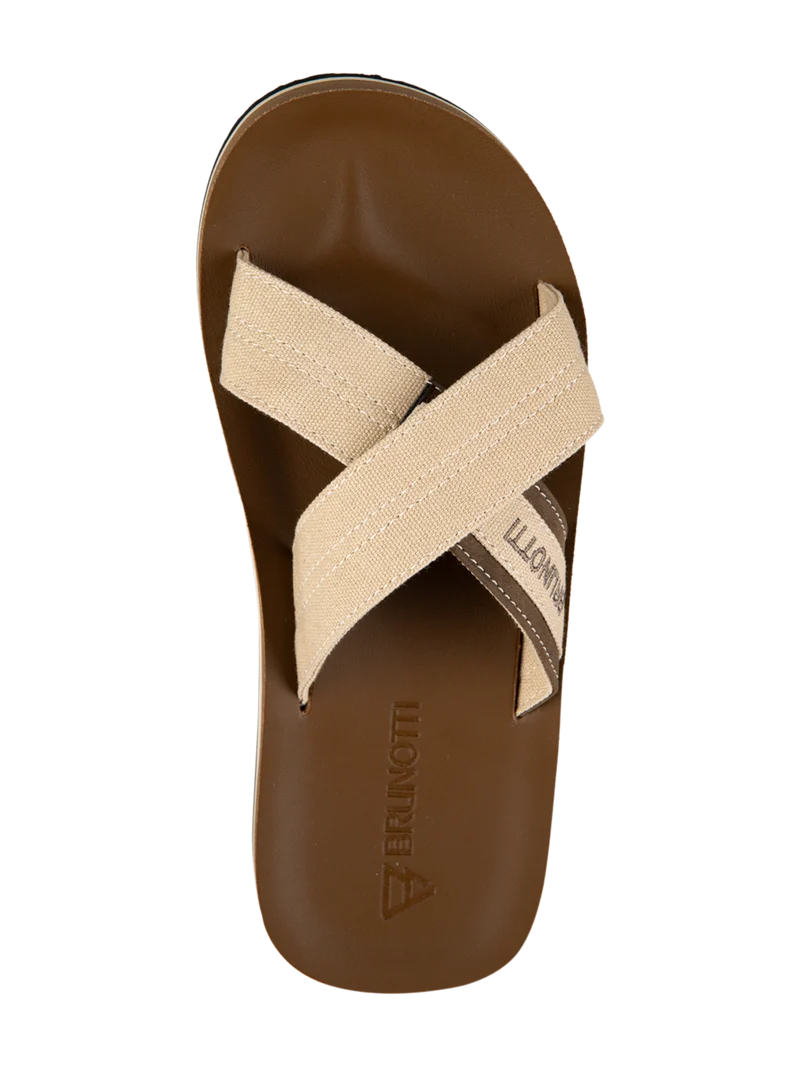 Ebbet Men Flip Flops | Beige