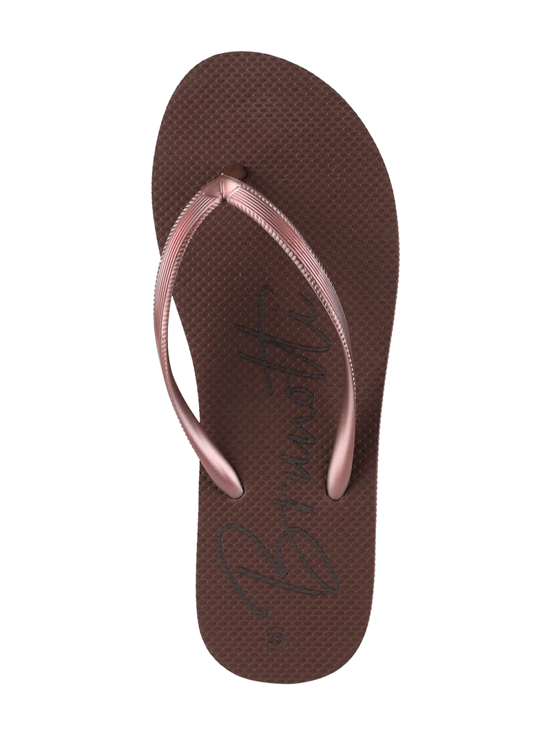 Gaia Women Flip Flops | Brown
