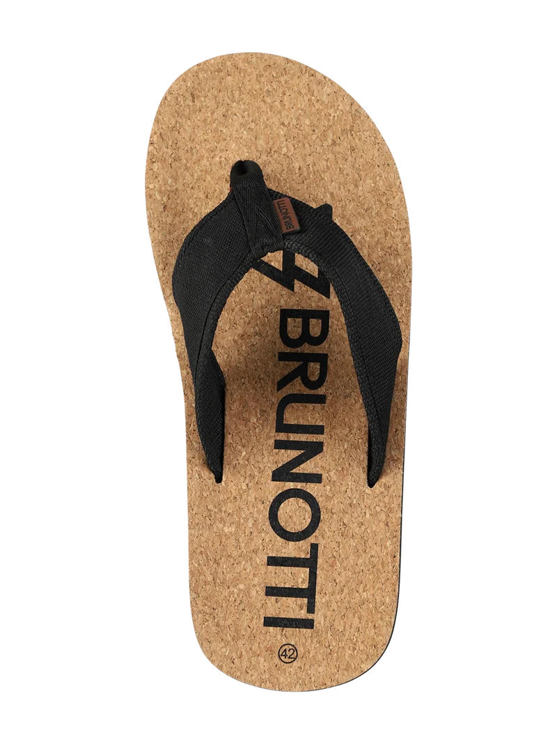 Miles Men Flip Flops | Black