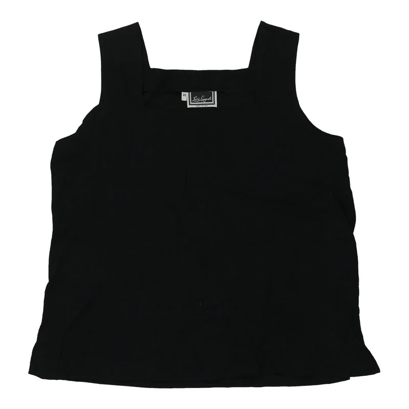 Luisa Spagnoli Top - Large Black Acetate