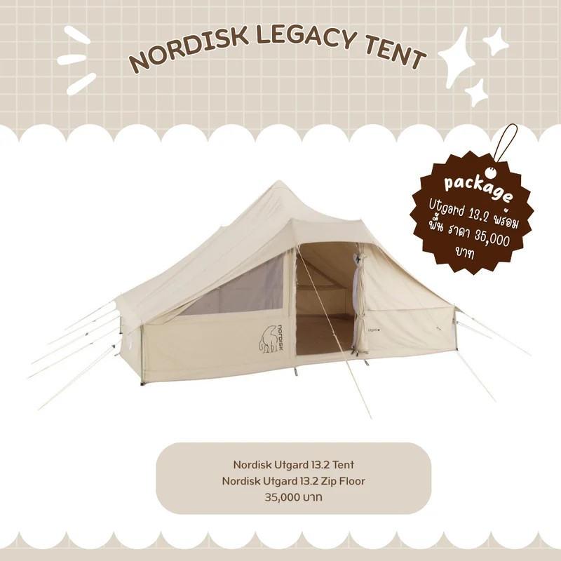 Nordisk Legacy Original Flysheet Packsack Utgard 13.2
