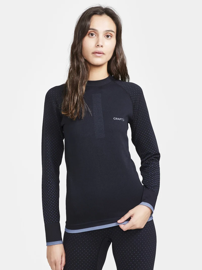 Craft ADV Warm Intensity LS W thermoshirt lange mouwen zwart dames