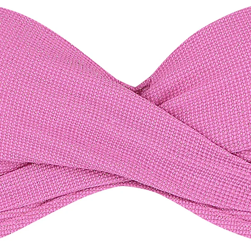 pink shimmer Bikinitop