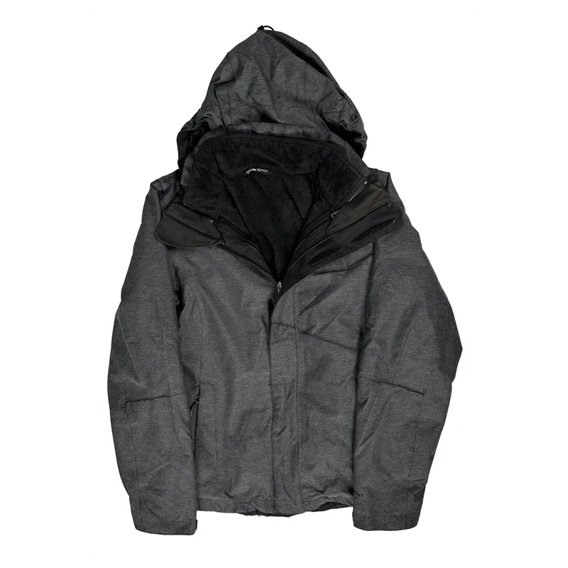 The North Face Ski Jacket - Medium Black Polyester