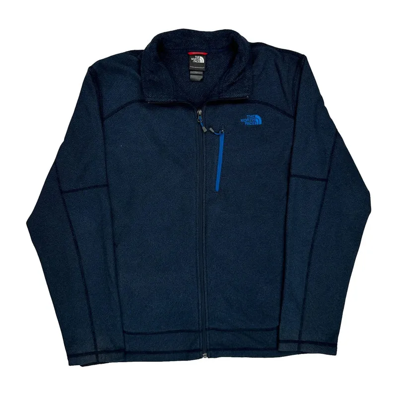 The North Face Fleece Jacket - XL Navy Polyester