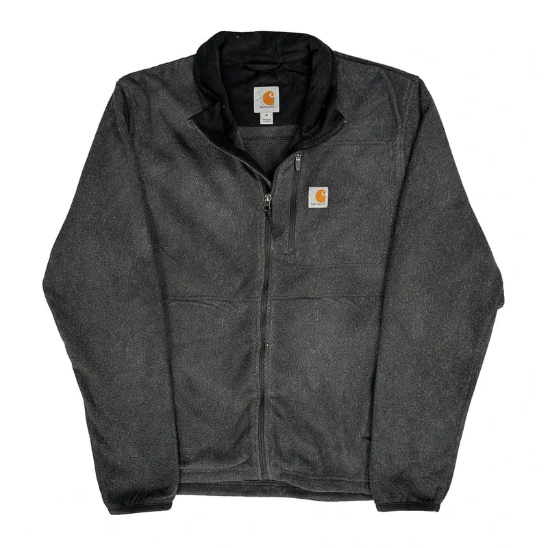 Carhartt Fleece Jacket - Medium Black Polyester