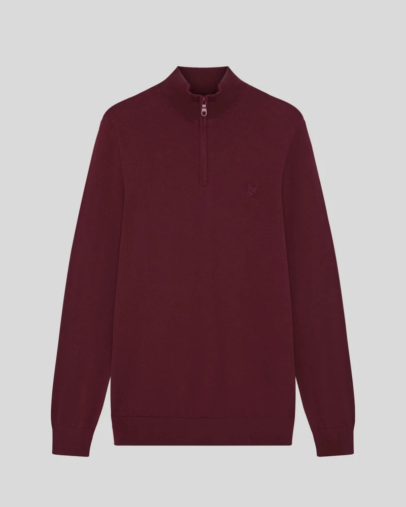 Merino Wool 1/4 Zip Jumper