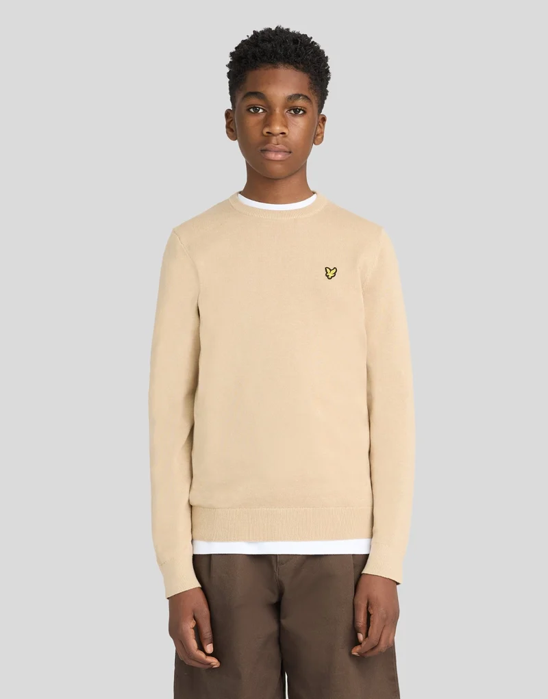 Cotton Crew Neck Jumper