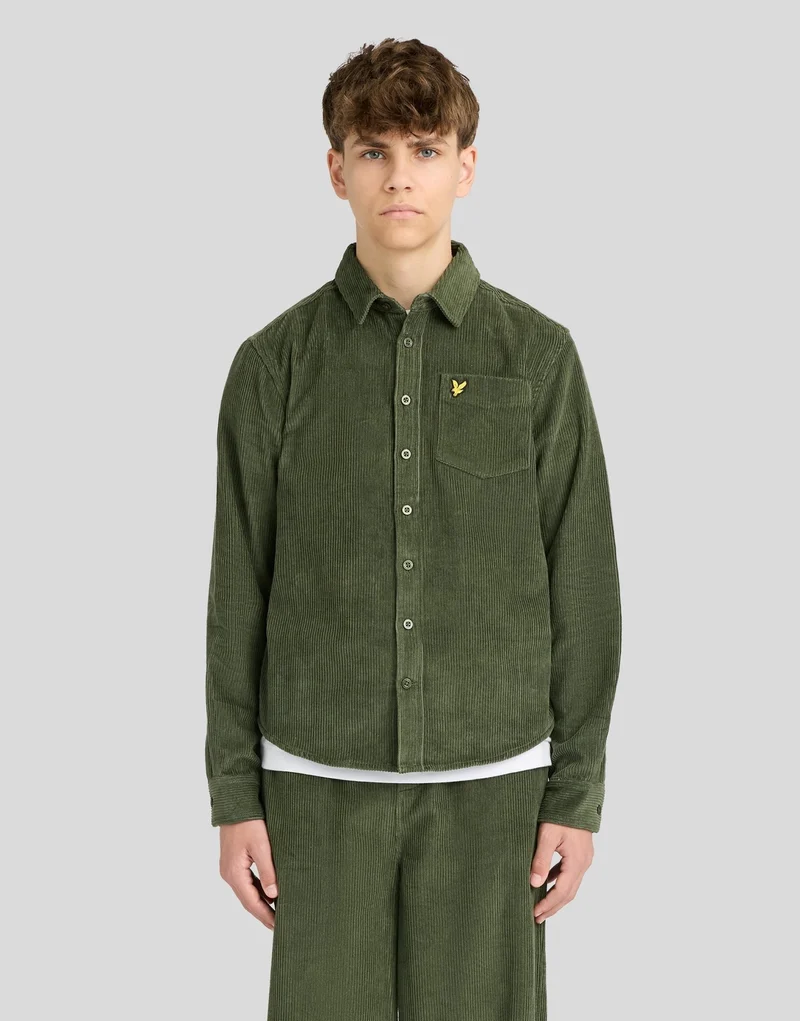 Long Sleeve Corduroy Shirt
