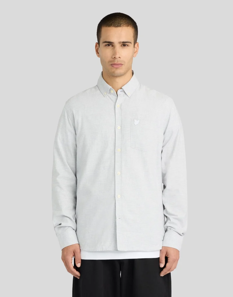 Micro-Houndstooth Shirt