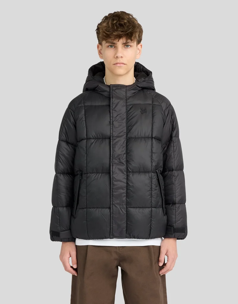 Tonal Eagle Padded Jacket