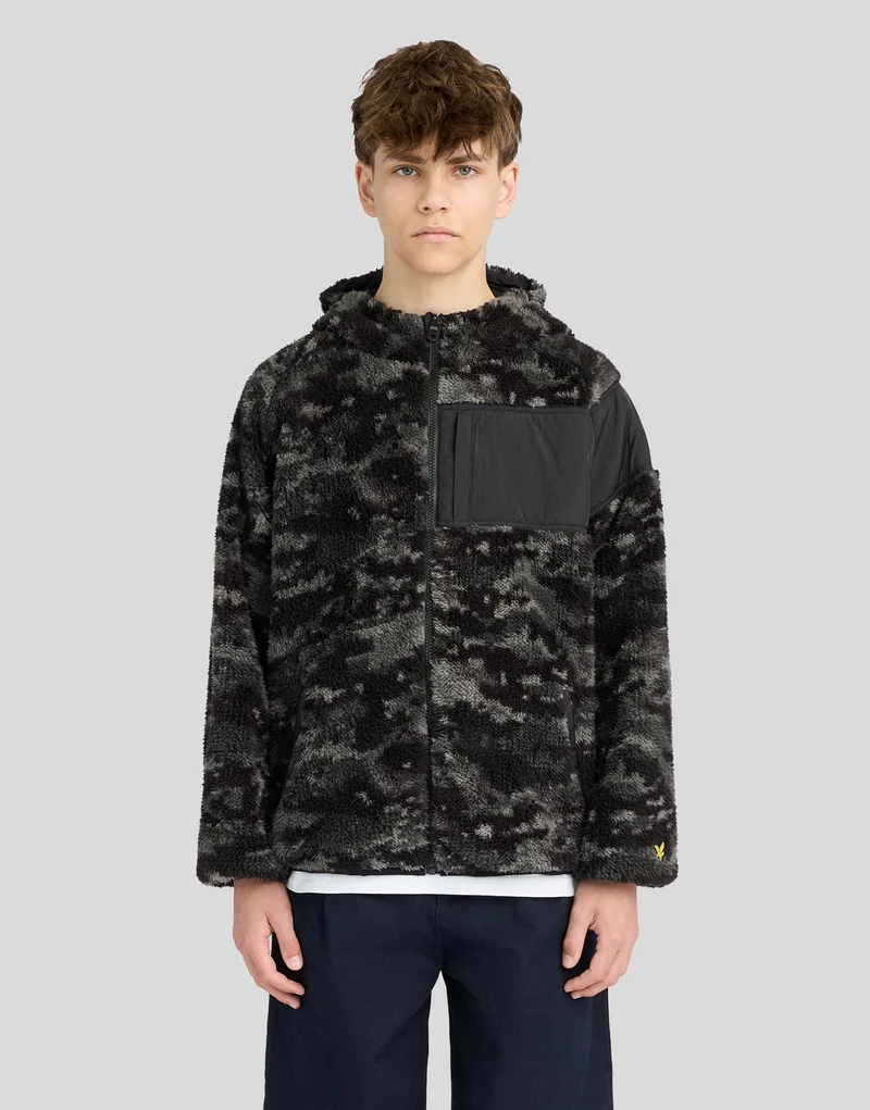 Reversible Print Fleece Jacket